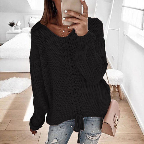 Herbst und winter pullover damenmode lose spleißen m300635 