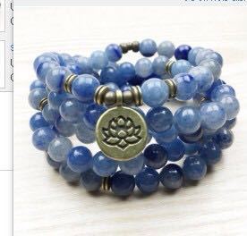 8Mm Amazon Armband 108 Lotus Buddha Auge Anhänger Halskette Armband Armband m3331231