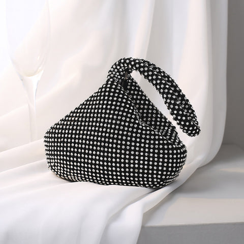 Banketttasche, handgefertigt mit Strass, Abendtasche, handgehaltene Banketttasche m3331047