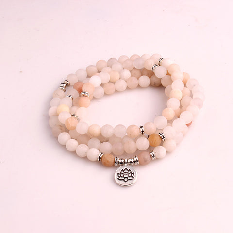 8Mm Amazon Armband 108 Lotus Buddha Auge Anhänger Halskette Armband Armband m3331231