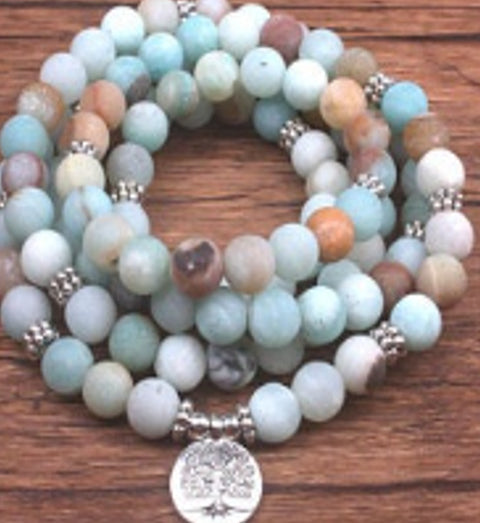 8Mm Amazon Armband 108 Lotus Buddha Auge Anhänger Halskette Armband Armband m3331231