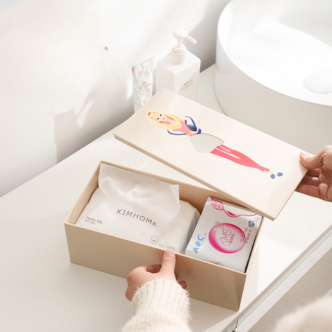 Papier lagerung box Hause wohnzimmer esstisch Moderne einfache multi-funktionale papier box m5010684