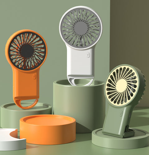Petit ventilateur de bureau pliable et portable avec chargeur USB m3330717