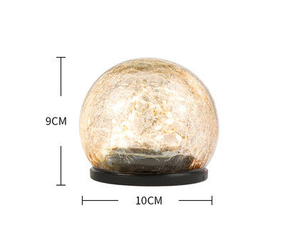 Lampe de cour extérieure étanche à l'eau avec fissures et explosions m3331190