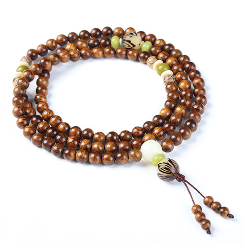 Authentisches Hainan Huanghuali Holzarmband 108 Stück, Holzarmband m3331232