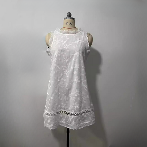 Lässige, lockere Damenweste, Lolita-Westenkleid M300158 