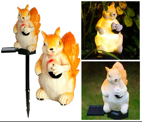 Solar Adler Boden Lampe Tier Lampe Eichhörnchen Panda Villa Hof Dekoration m3330925