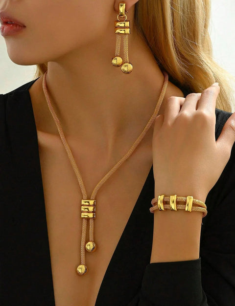 Collier pour femme avec ensemble de dîner M3331195