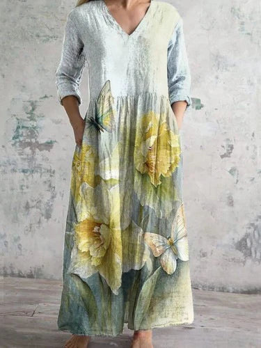 Lockeres Kleid Damen m301073