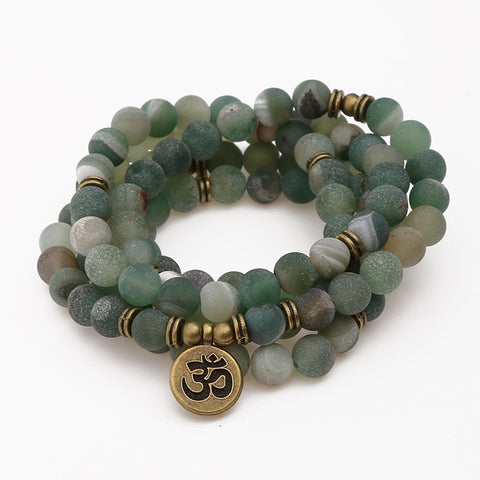 8 mm neues Amazon-Armband, 108 Buddha-Perlen, Lotus-Armband mit mehreren Kreisen, Lebensbaum-Anhänger, Pulloverkette, M3331309