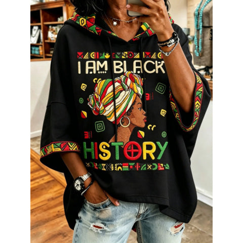World cup print hooded sweater m302999