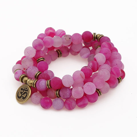 8 mm neues Amazon-Armband, 108 Buddha-Perlen, Lotus-Armband mit mehreren Kreisen, Lebensbaum-Anhänger, Pulloverkette, M3331309