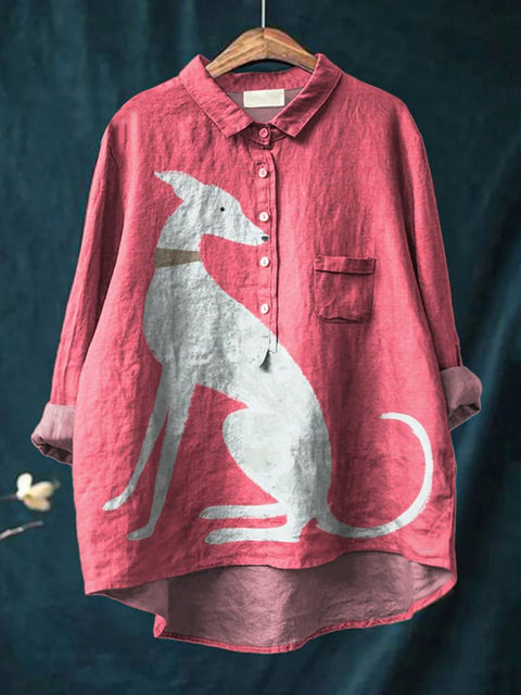 Lässiges Damen-T-Shirt mit Rundhalsausschnitt und lockerem Druck in großen Größen m301279 