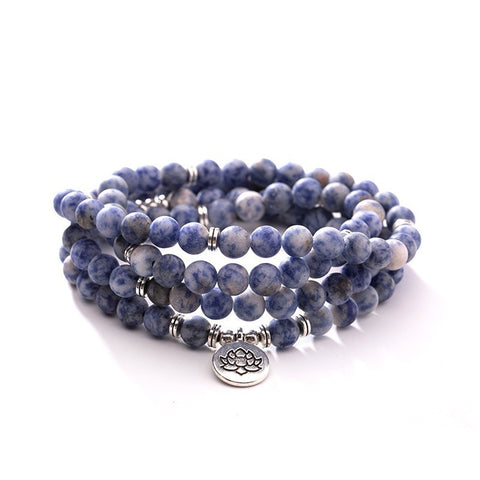 8 mm neues Amazon-Armband, 108 Buddha-Perlen, Lotus-Armband mit mehreren Kreisen, Lebensbaum-Anhänger, Pulloverkette, M3331309