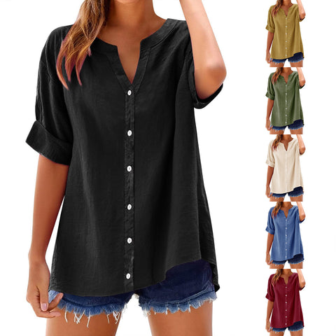 Sommershirt lockeres Oberteil trotzdem vielseitig einsetzbar m301355 