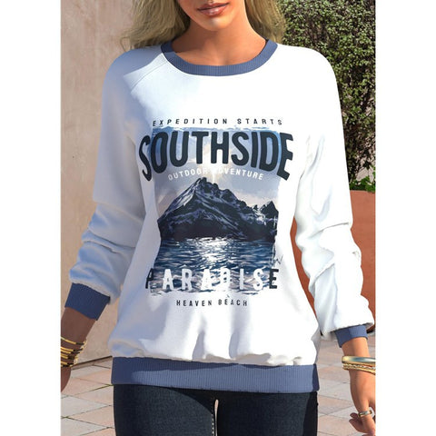 Lässiger, locker sitzender Hoodie mit Rundhalsausschnitt und Raglanärmeln, m300041 