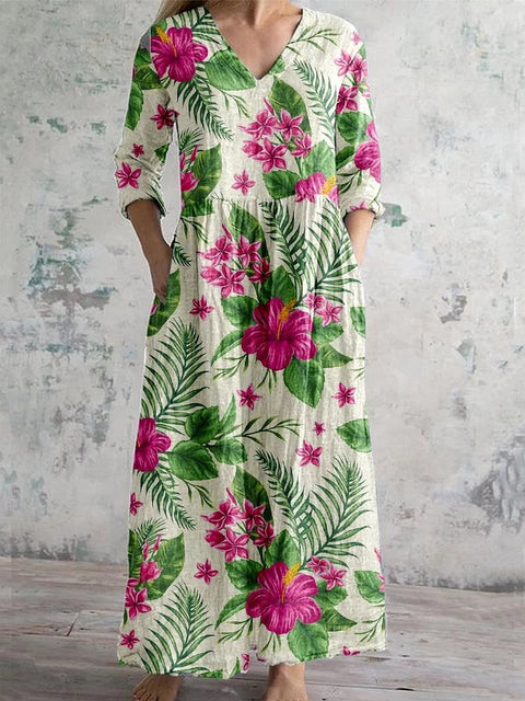 Hängendes Kleid im Slim-Fit-Stil für Damen m301070