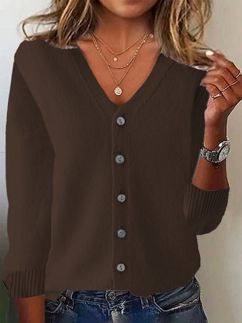Knitted cardigan women's spring and summer knitted jacket long-sleeved sweater cardigan large size autumn coat women's m301990