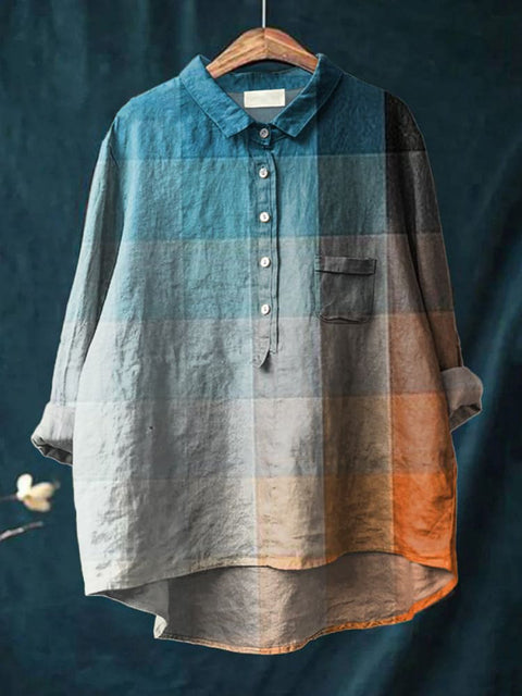 Lässiges Damen-T-Shirt mit Rundhalsausschnitt und lockerem Druck in großen Größen m301279 