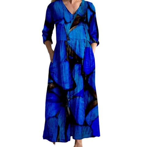 Robe moulante à volants pour femme m301070