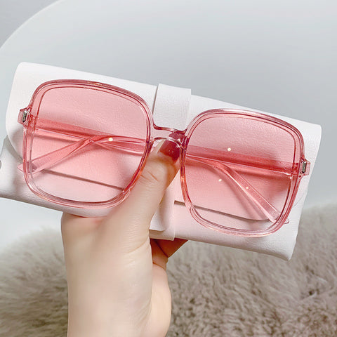Große quadratische Rahmen-Sonnenschutz-Mode-Gezeiten-Sonnenbrille mit Anti-Ultraviolett-Farbverlauf m5010680