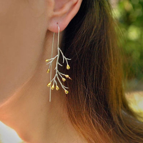 Boucles d'oreilles branches m3331094 