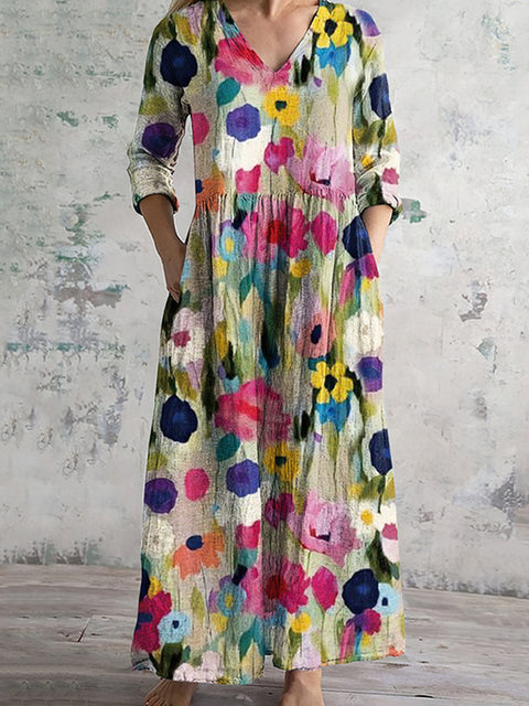 Hängendes Kleid im Slim-Fit-Stil für Damen m301070