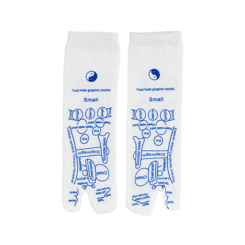 Fußmassage Akupunkturpunkt Socken Fußtherapie Gesundheitspflege Hundert Akupunkturpunkte Socken Fußmassage Meridianpunkt Punktdarstellung Socken m3331174 
