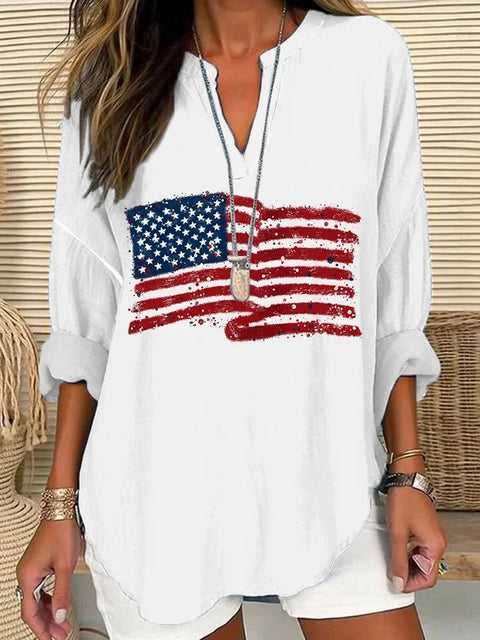 Lose druck rundhals casual große größe pullover frauen kleidung T m301359 