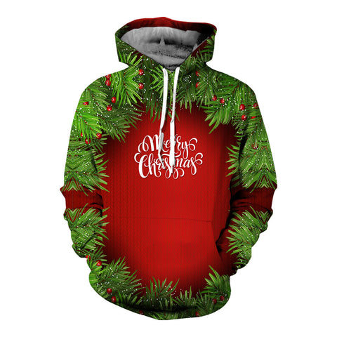 Halloween series 3D printed men's casual sports large size hoodie m301740