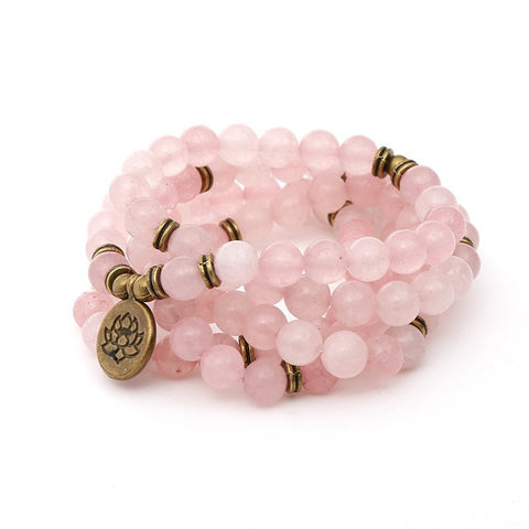 8 mm neues Amazon-Armband, 108 Buddha-Perlen, Lotus-Armband mit mehreren Kreisen, Lebensbaum-Anhänger, Pulloverkette, M3331309