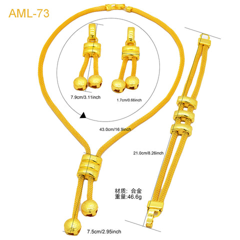 Collier pour femme avec ensemble de dîner M3331195