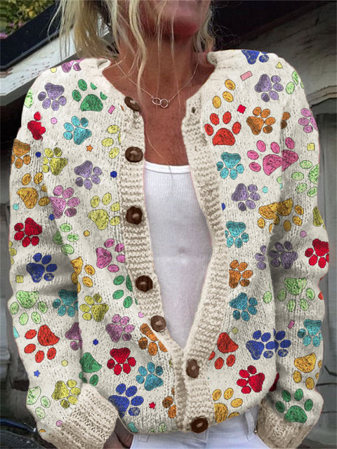 New cardigan knitted jacket women's clothing early spring and autumn source work m301722