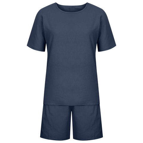 Neue anzug mode temperament lose kurzarm shorts zwei-stück set m301179 