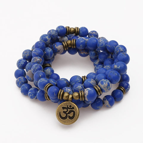 8 mm neues Amazon-Armband, 108 Buddha-Perlen, Lotus-Armband mit mehreren Kreisen, Lebensbaum-Anhänger, Pulloverkette, M3331309