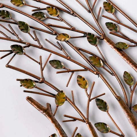 Metallwandkunst „Kolibri und Zweig“, m3331005