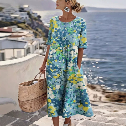 Short Sleeve Women's Loose Skirt Women's m303027