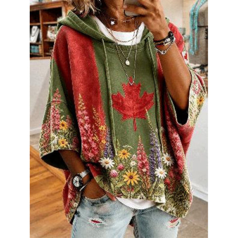 World cup print hooded sweater m302999