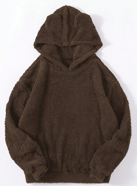 Nouveau pull thermique à capuche avec oreilles de lapin moelleuses m300439 