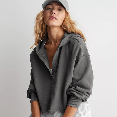 Women's v-neck top pullover long-sleeved shirt m301871