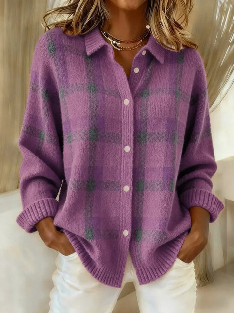 Wear a loose lazy wind soft waxy sweater jacket top m302191