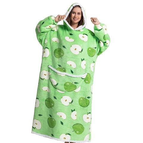 New animal cartoon cold suit thickened flannel lamb wool pajamas m302152