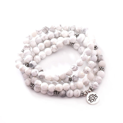 8 mm neues Amazon-Armband, 108 Buddha-Perlen, Lotus-Armband mit mehreren Kreisen, Lebensbaum-Anhänger, Pulloverkette, M3331309