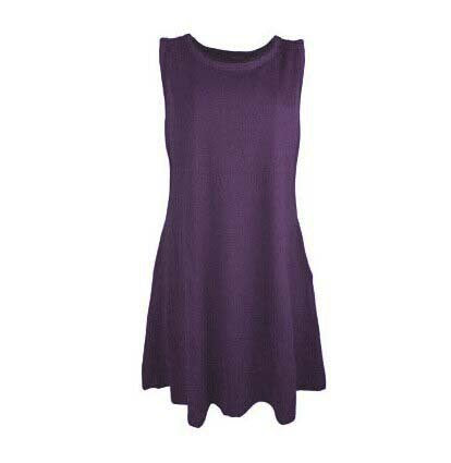 Ärmelloses Westenkleid mit Taschen m300967 