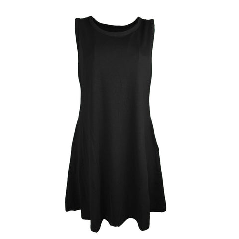 Ärmelloses Westenkleid mit Taschen m300967 