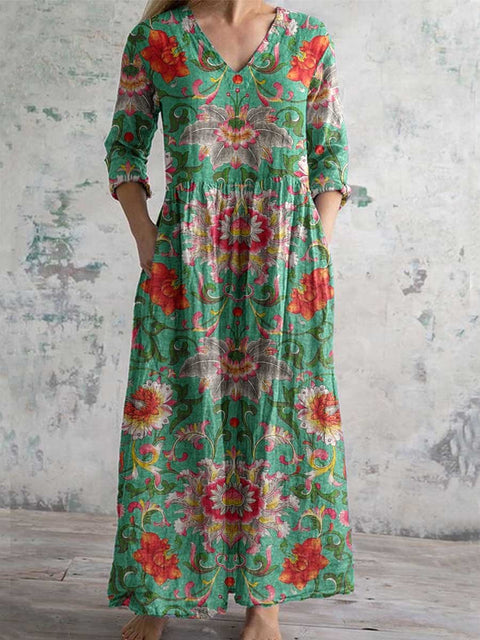 Hängendes Kleid im Slim-Fit-Stil für Damen m301070