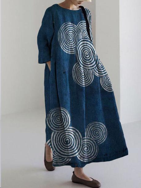 Rundhalsausschnitt süßes Damenkleid neues Kleid m301069 