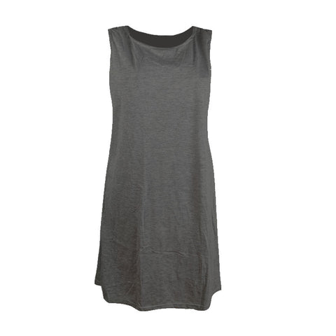 Ärmelloses Westenkleid mit Taschen m300967 