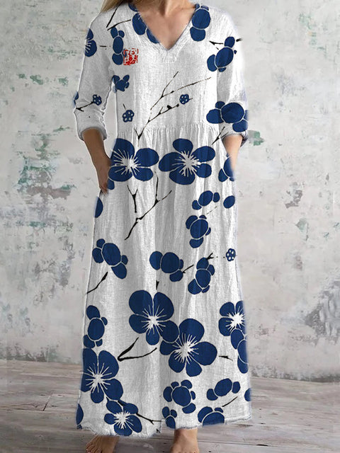 Hängendes Kleid im Slim-Fit-Stil für Damen m301070