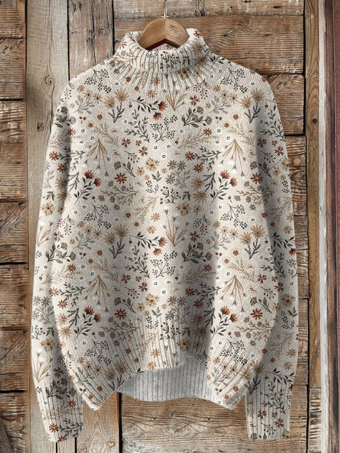 Christmas abstract print casual cape jacket cardigan sweater m302114
